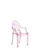 Loulou Ghost Special Edition Chair Pink Princess