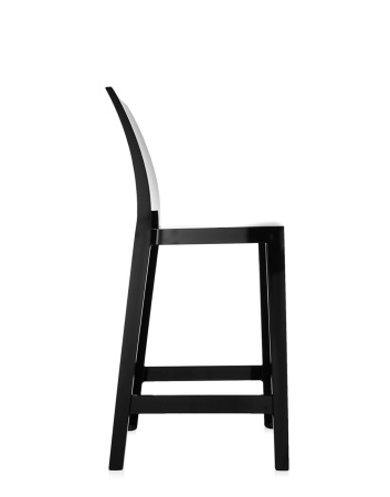 One More Please 65 cm Krzesło Barowe Czarny