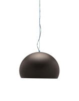 Small Fl/y Mat Pendant Lamp Brown