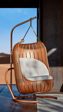 Gandiablasco Arena Swing Armchair