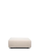 Plastics Duo Square Nile Puff Ecrù