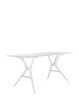 Spoon Table 160x80 cm Stół Biały