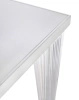Top Top Glass 160x80 cm Stół Biały