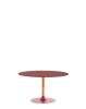 Thierry XXL Round Ø130 cm Stół Czerwony