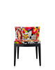 Mademoiselle à la mode missoni Chair Black Vevey Red Tones