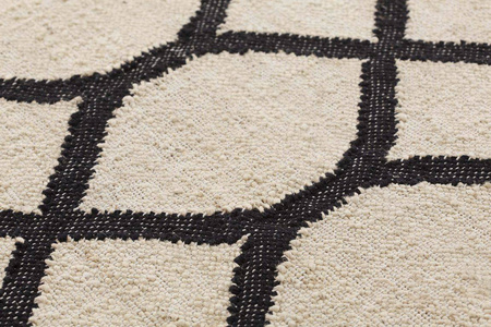 Gan Kilim Rodas Black Carpet