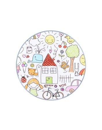 Tip Top Kids Children's Table Transparent Drawing