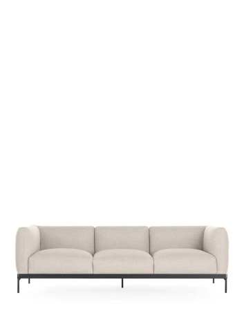 Asia Sofa Three-Seater (Panamino) Biały