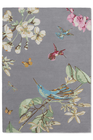Wedgwood Home Hummingbird Grey rug 037804