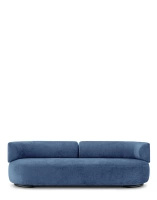 K-Waiting Chenille Sofa Blue
