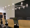 Nemo Crown Plana Major Pendant Lamp Polished Aluminum