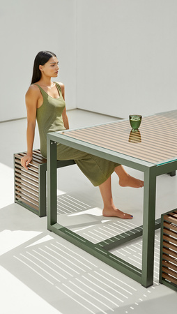 Stół Gandiablasco DNA Dining 179x100 cm
