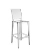 One More Please 75 cm Hocker Transparent