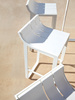 Gandiablasco Flat High With Backrest Stool