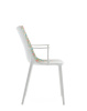 H.H.H. Graphic Impression Chair White Lichen