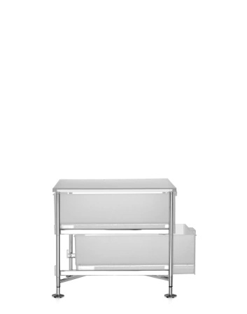 Mobil 2 Drawers With Feet Dresser White