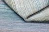 Rezas Panorama Kelim Grey Blue Carpet