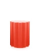Colonna Auxiliary Table Red