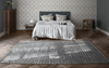 Landscape Cliff Charcoal rug