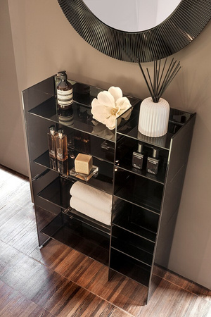 Sound-Rack Amber Bookcase