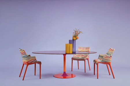 Thierry XXL Round Ø130 cm Table Black