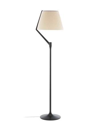 Angelo Stone Floor Lamp Titanium