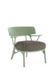 A.I. Lounge Bouclé Chair Green Gray