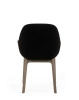 Clap Aquaclean Armchair Taupe Black