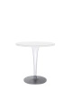 Top Top Round Outdoor Stolik Biały