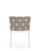 Mademoiselle Rubelli Chair Transparent Cream