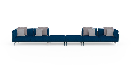 Gandiablasco Onde Sectional pouffe