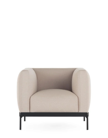 Asia Fotel (Cotone Plain) Beżowy