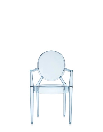 Loulou Ghost School Chair Blue
