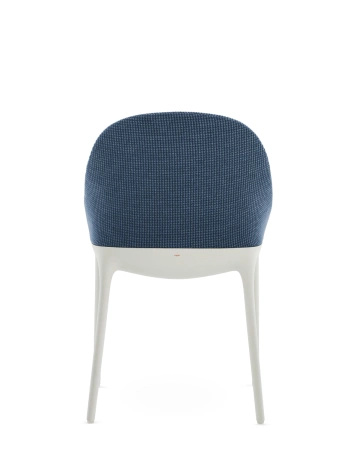 Eleganza Ela Brummel Chair White Blue