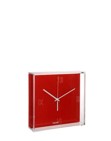 Tic&Tac Clock Red