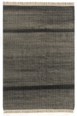 Nanimarquina Tres Outdoor Texture Carpet Black