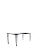Top Top Glass 190x90 cm Table Black