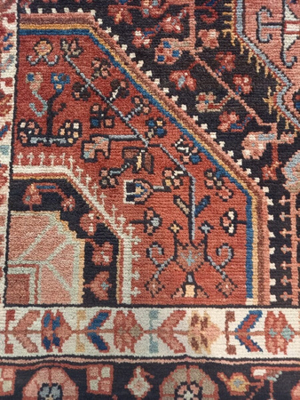 Iranian Wool Rug Unique 127 x 225 76278