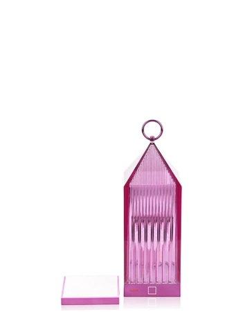Lantern Table Lamp Purple