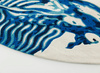 Dywan Gan Chain Stitch Blue China White