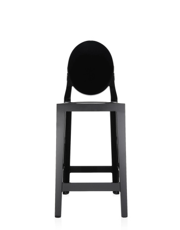 One More 65 cm Hocker Black