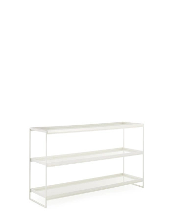 Trays 140 cm x 40 cm Regał Biały