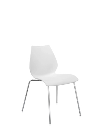 Maui Chair Chrome White