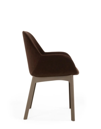 Clap Aquaclean Armchair Taupe Brown