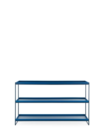 Trays 140 cm x 40 cm Regał Niebieski