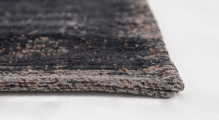 Louis de Poortere Fading World Medallion Rug Mineral Black 8263