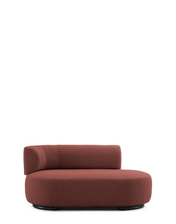 K-Waiting Dormeuse Bouclé Lounger Brickwood