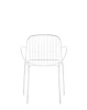 Hiray Small Armchair White