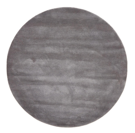 Rezas Northern Light Wool Concrete Round Carpet