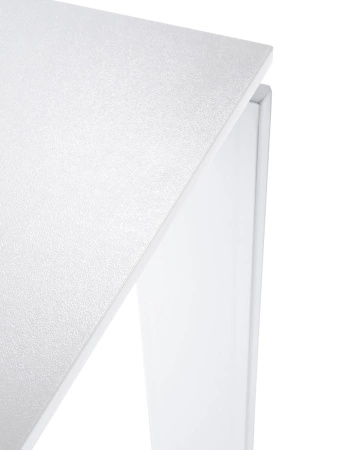  Four Rectangular 190x79 cm Stół Biały Biały